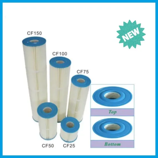 Lõi lọc cột lọc giấy dòng CF Emaux, Lõi lọc giấy Emaux, Lọc lọc bình lọc hồ bơi - CF100