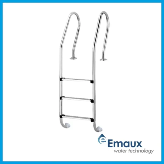 Thang bể bơi Emaux Inox 3 Bậc SFF315-P, Thang hồ bơi 3 bậc