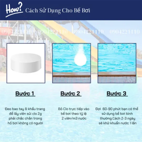 Bộ Test Thử Nước Hồ Bơi, test pH và Clo, hộp thử nước bể bơi, bộ test ph clo,test nước.