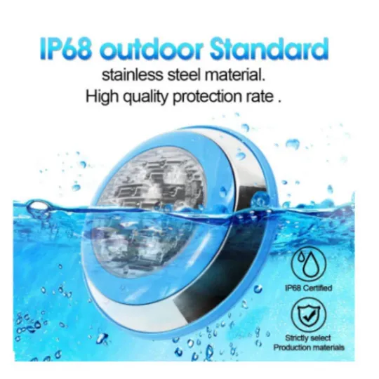 Đèn Led Đổi Màu Treo Thành Bể Bơi 12W, Đèn âm nước hồ bơi