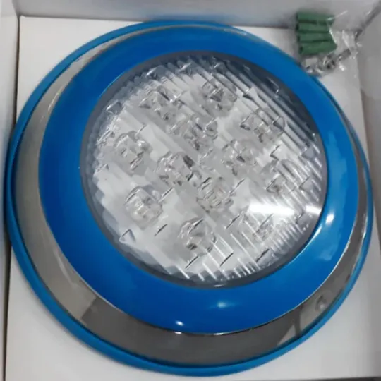 Đèn Led Đổi Màu Treo Thành Bể Bơi 12W, Đèn âm nước hồ bơi